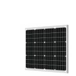 Lexron 25 Watt PERC monokristal güneş paneli, karavan ve kamp için ideal kompakt enerji çözümü.